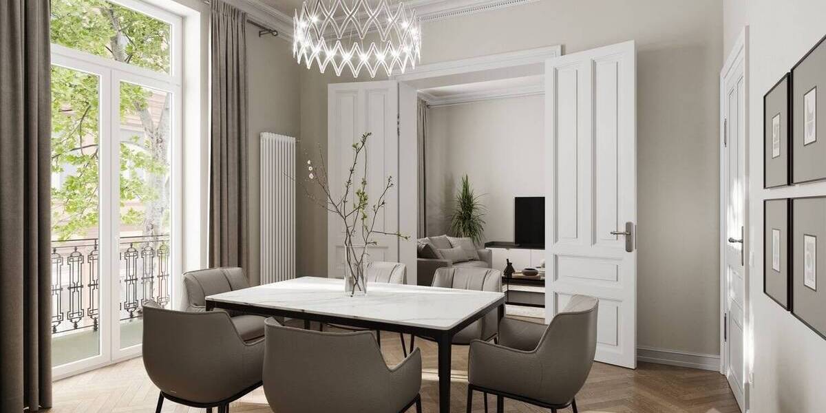 #VERKAUFT# Beletage im Erstbezug nach liebevoller Sanierung im schönen Nordend-West 3 zimmer