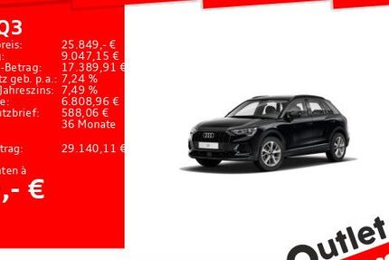 Audi Q3 67.333 km 25.849 &euro; Frankfurt am Main 60314