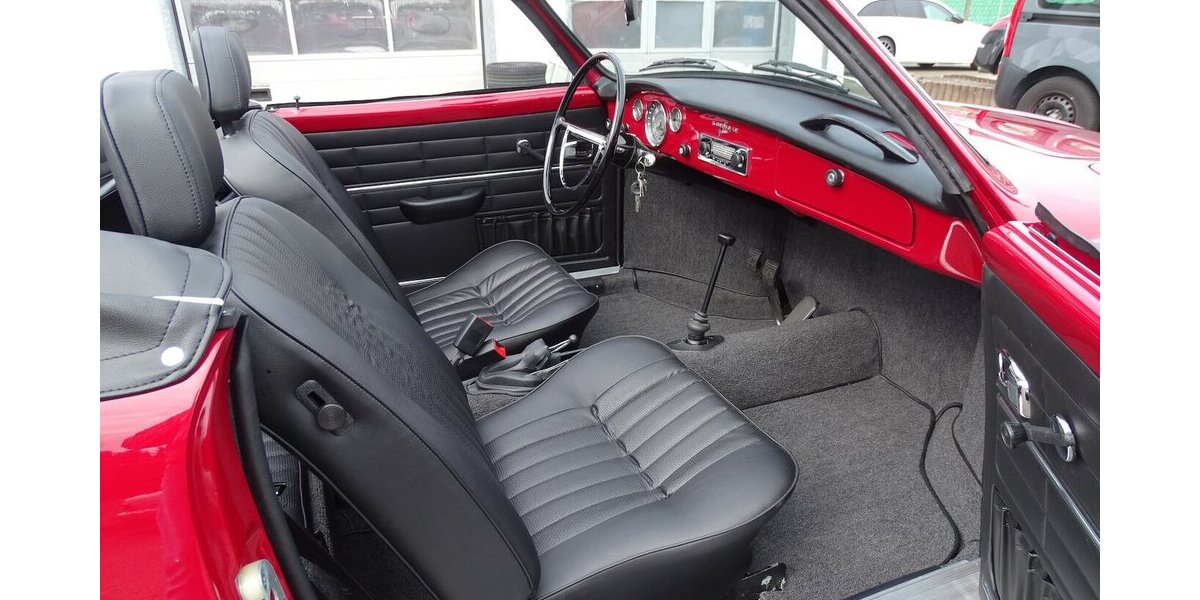 VW Karmann Ghia Cabrio vollständig restauriert 1.200 km 54.990 &euro; Rodgau 63110