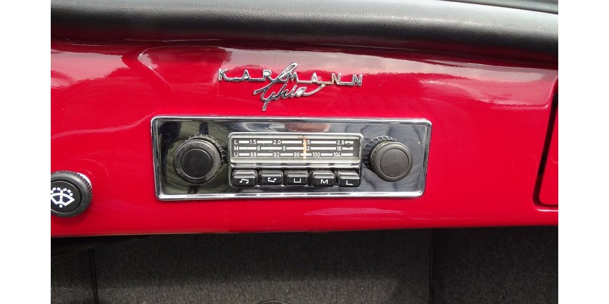VW Karmann Ghia Cabrio vollständig restauriert 1.200 km 54.990 &euro; Rodgau 63110