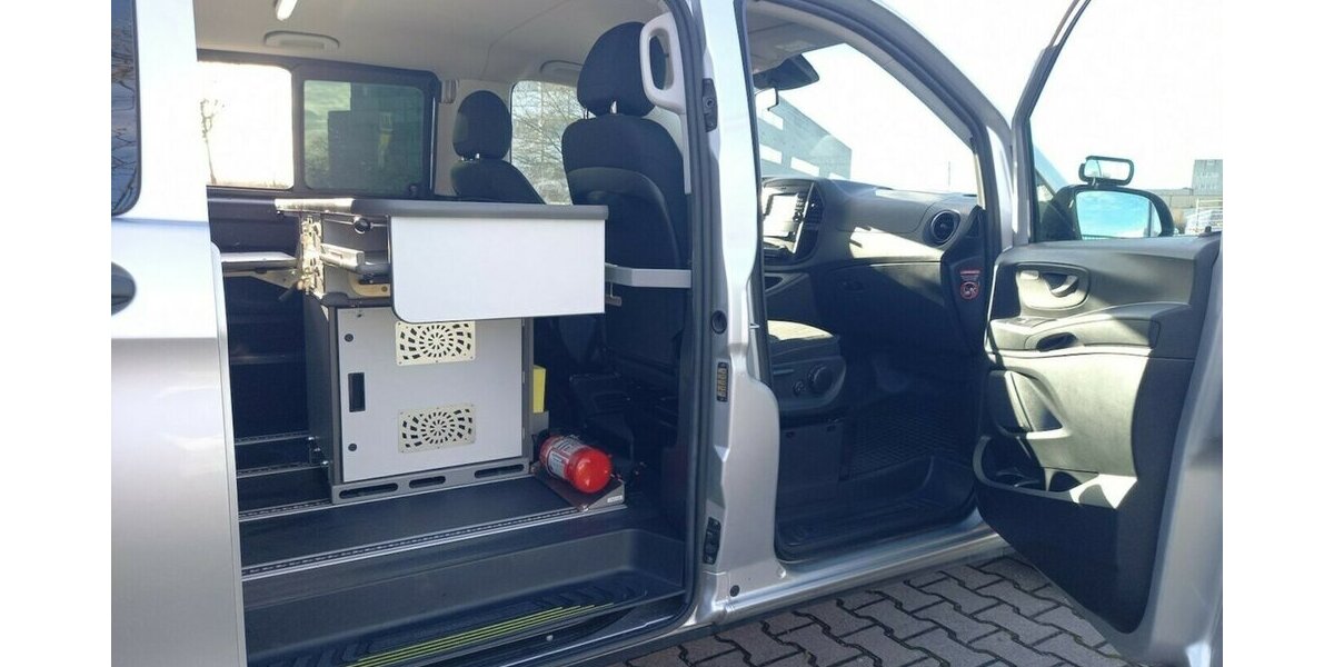 Mercedes-Benz Vito Tourer Pro 116 9Gang ExtraLang LED Lithium Ka 124.700 km 27.480 &euro; Gernsheim 64579