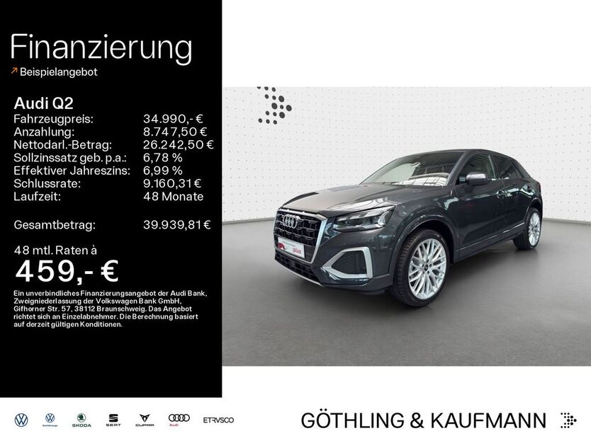 Audi Q2 9.500 km 33.990 € Hofheim 65719