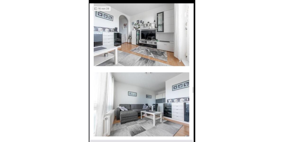 Etagenwohnung Biebesheim am Rhein - 1 Zimmer, 28 m&sup2;, 500&euro; | Angebot:26687533