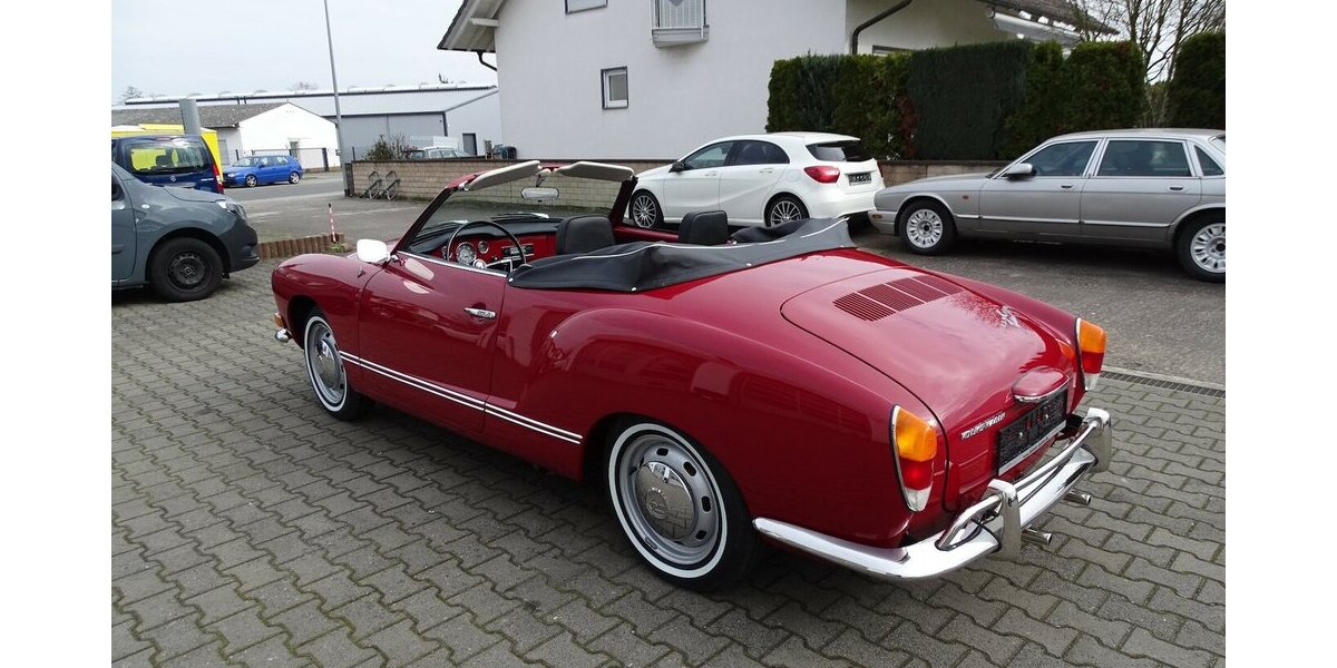 VW Karmann Ghia Cabrio vollständig restauriert 1.200 km 54.990 &euro; Rodgau 63110
