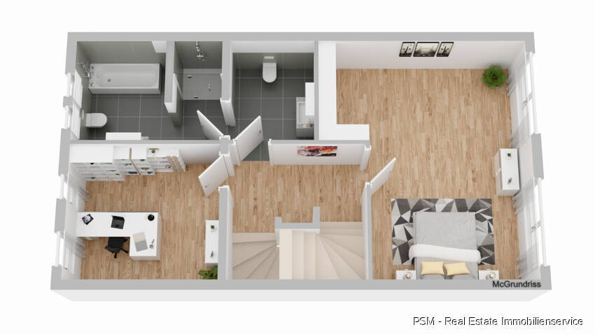 Familientraum: Modernes Zuhause mit Dachstudio & sonnigem Garten