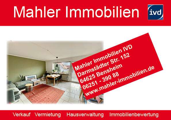 Wohnung zum Mieten in Bensheim 750 € 75 m²