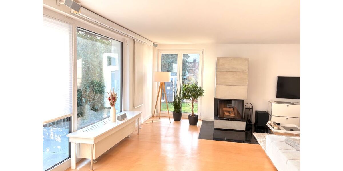 Provisionsfrei* Modernes Einfamilienhaus mit Anbau, Kamin, Garten & Terrasse - 260m² Wohnflächenpotenzial - Gewerbeobjekt Reinheim | Angebot:27413161