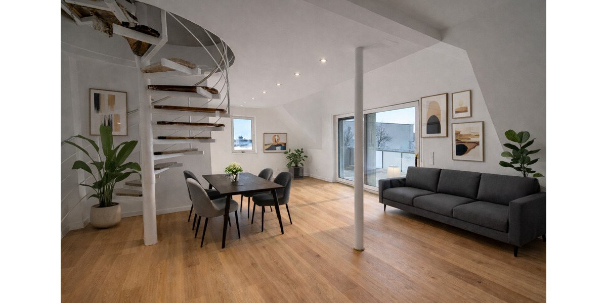 Dachgeschoßwohnung Hofheim am Taunus - 4 Zimmer, 131 m&sup2;, 673.000&euro; | Angebot:25395333