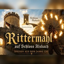 Rittermahl auf Schloss Alsbach 21.08.2026 Burgschänke auf Schloss Alsbach