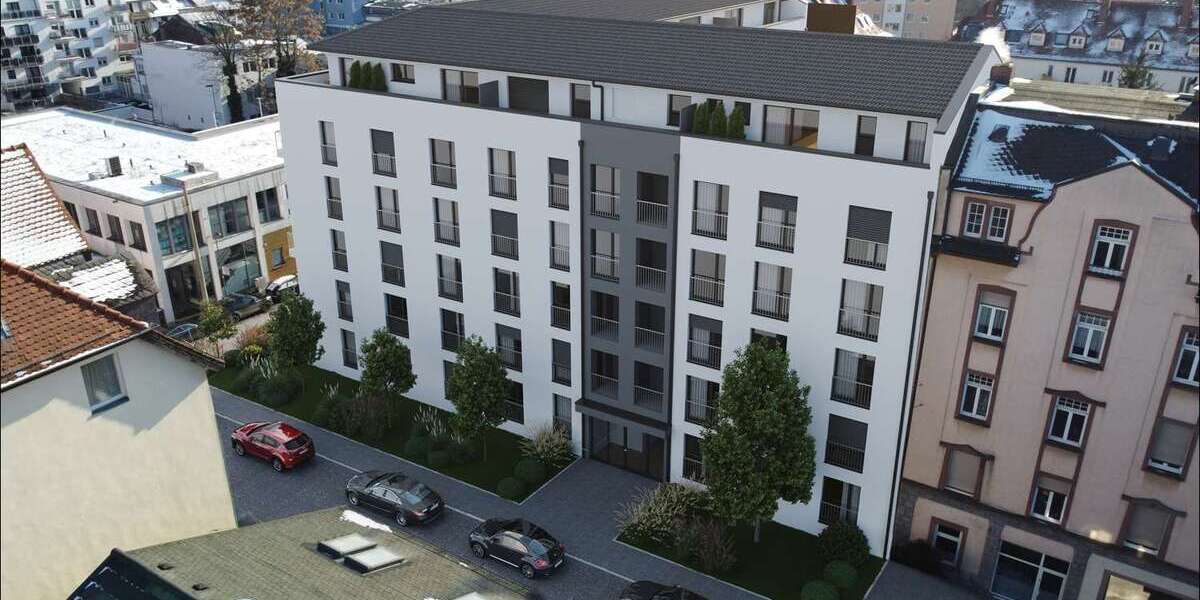Etagenwohnung Offenbach am Main Bieberer Berg - 3 Zimmer, 71 m&sup2;, 389.000&euro; | Angebot:26365176