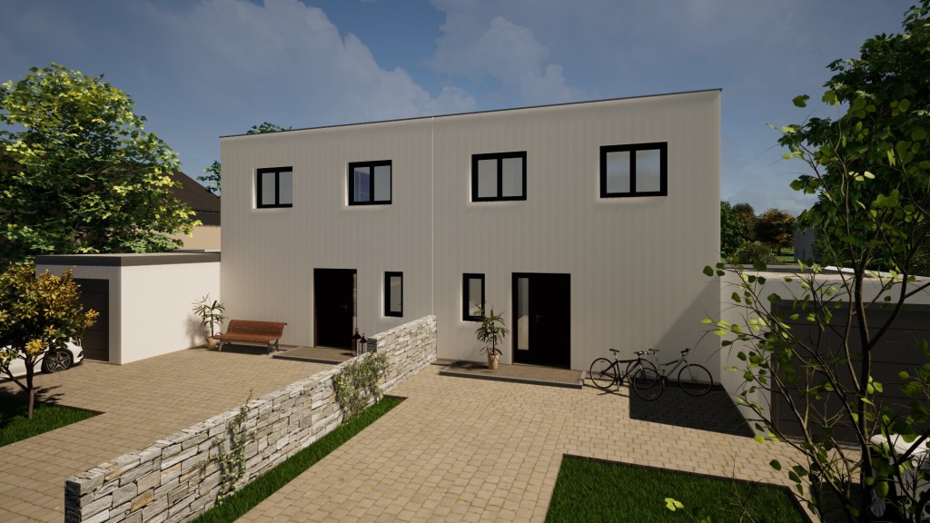 *Grundstückshälfte*Baupartner gesucht für DHH in Marxheim*Familie sucht freundliche Nachbarn* - Grundstück Hofheim | Angebot:24109386