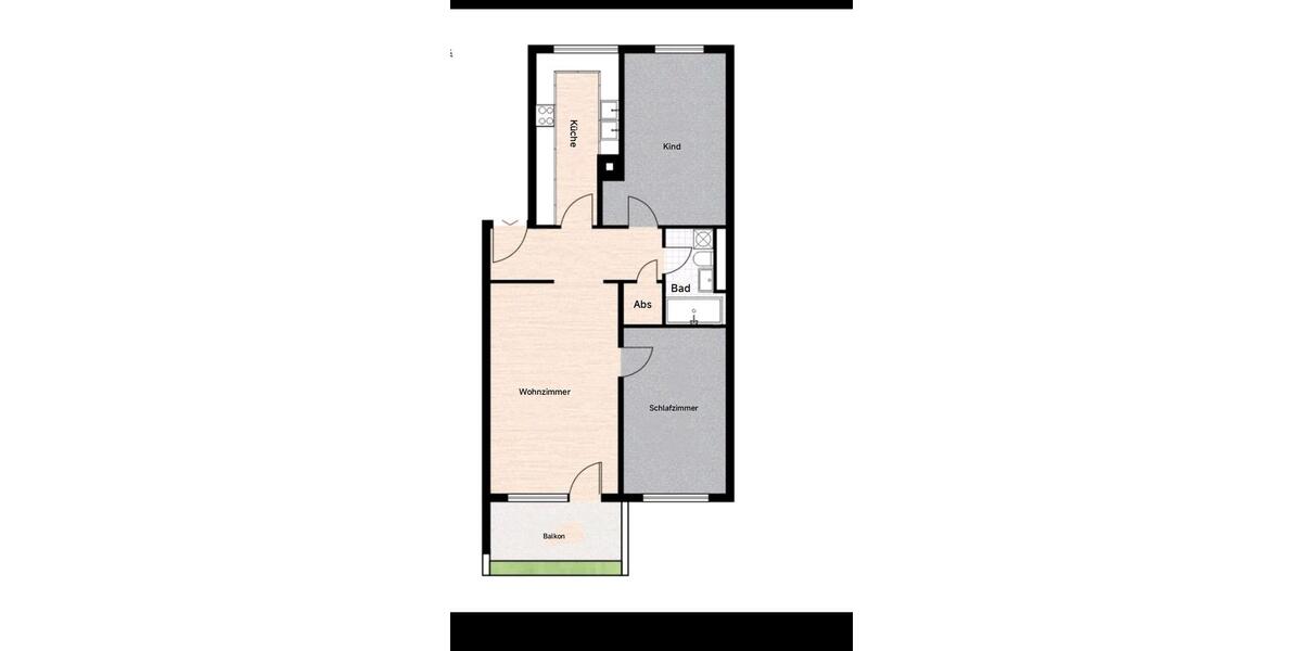 Etagenwohnung Mainz Ebersheim - 3 Zimmer, 81 m&sup2;, 337.000&euro; | Angebot:26692253