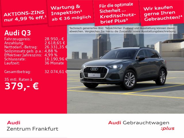 Audi Q3 76.929 km 28.950 &euro; Frankfurt am Main 60326