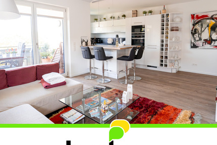 Frankfurt am Main: Moderne und luxuriöse Eigentumswohnung mit Balkon und 2 TG Stellplätzen 4 zimmer