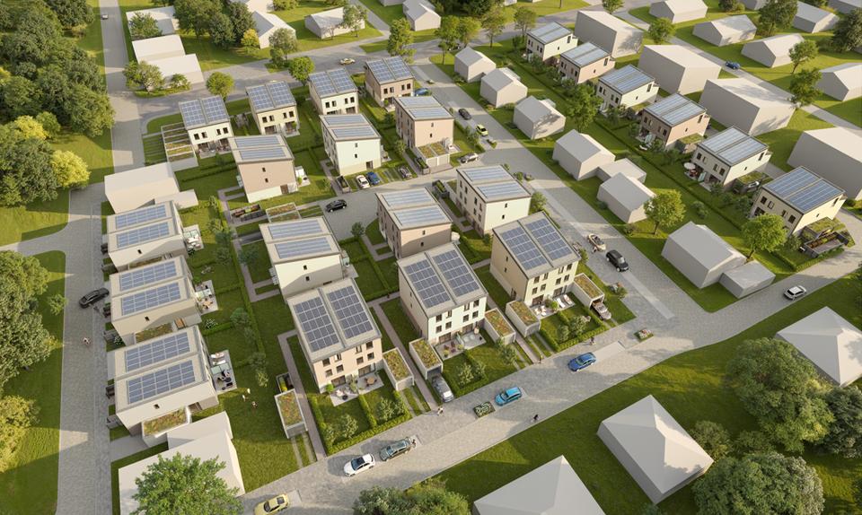 Miete statt Kauf: Moderne Neubau-Doppelhaushälfte mit Garten in Biblis ab sofort zur Vermietung 5.5 zimmer