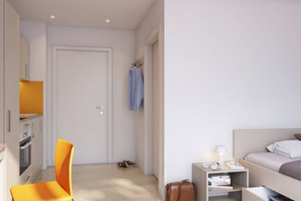 Wohnung Darmstadt Darmstadt-Nord - 1 Zimmer, 18 m&sup2;, 568&euro; | Angebot:25078740