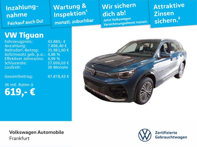 VW Tiguan 13.102 km 43.880 &euro; Frankfurt 60326