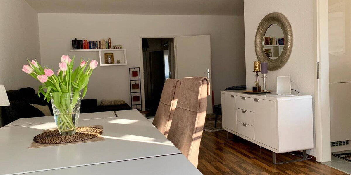 Etagenwohnung Frankfurt Nied - 3 Zimmer, 80 m&sup2;, 1.300&euro; | Angebot:26433990