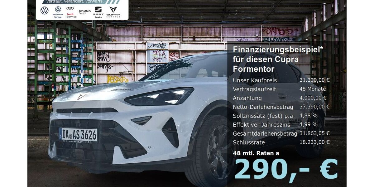 Cupra Formentor 5.000 km 31.390 &euro; Griesheim 64347