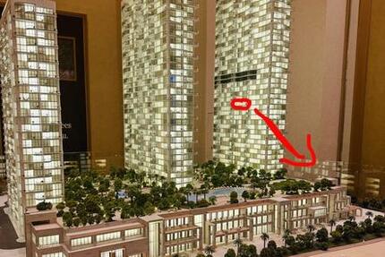 Wohnug zum verkaufen in Dubai Strand Lage zinslose Raten Zahlung zimmer