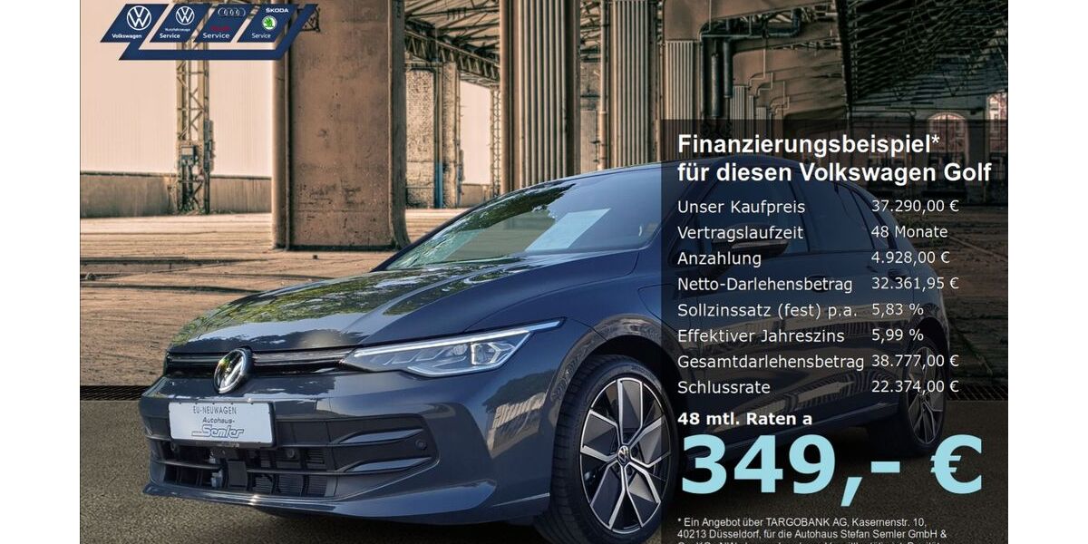 VW Golf 8.000 km 37.290 &euro; Griesheim 64347