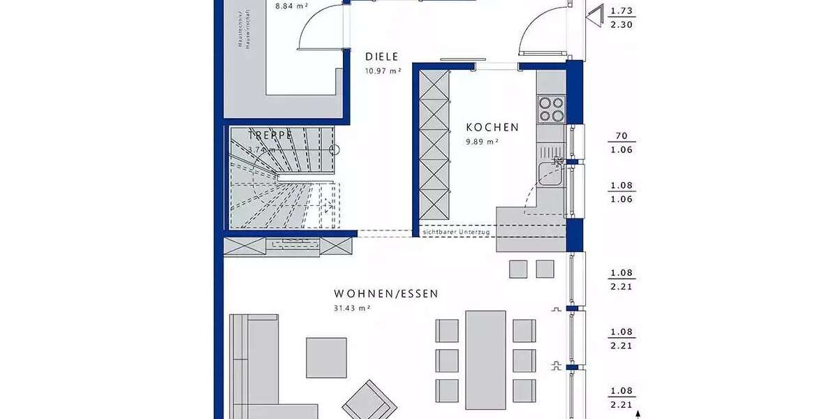 Einfamilienhaus Mainz Ebersheim Ebersheim - 4 Zimmer, 138 m&sup2;, 671.400&euro; | Angebot:26408322