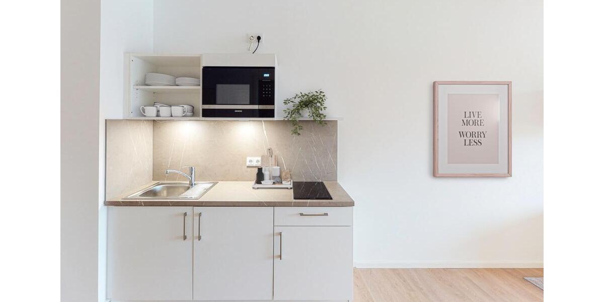 Etagenwohnung Offenbach am Main Bieberer Berg - 1 Zimmer, 40 m&sup2;, 695&euro; | Angebot:24148810