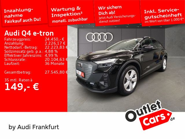 Audi Q4 e-tron 21.821 km 24.450 &euro; Frankfurt am Main 60326