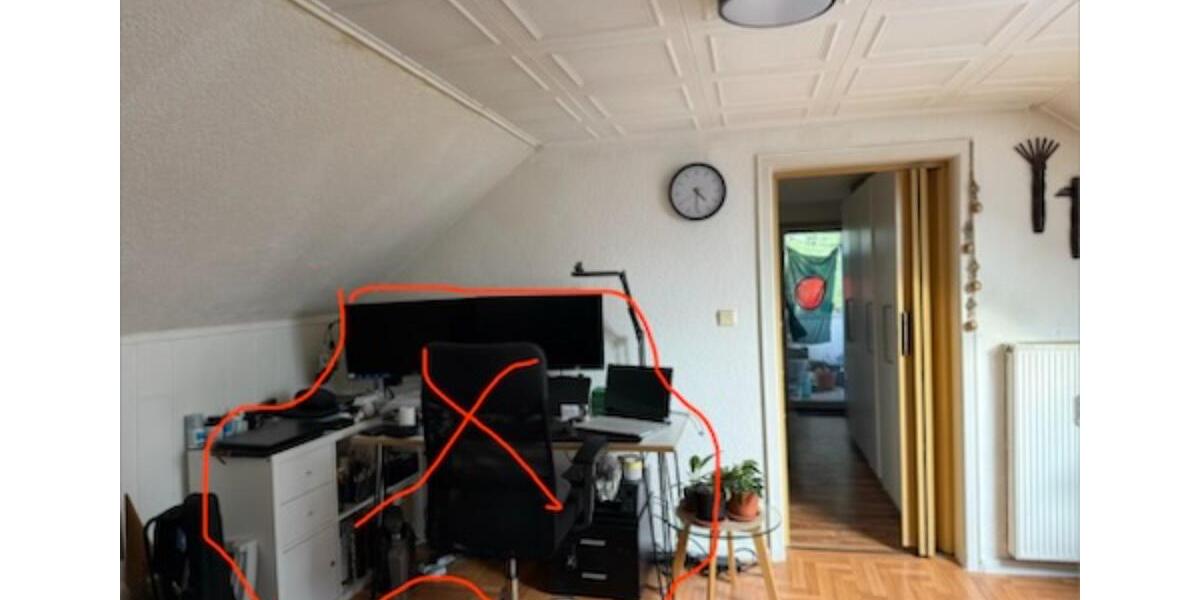 Dachgeschoßwohnung Griesheim - 2 Zimmer, 70 m&sup2;, 900&euro; | Angebot:25384846