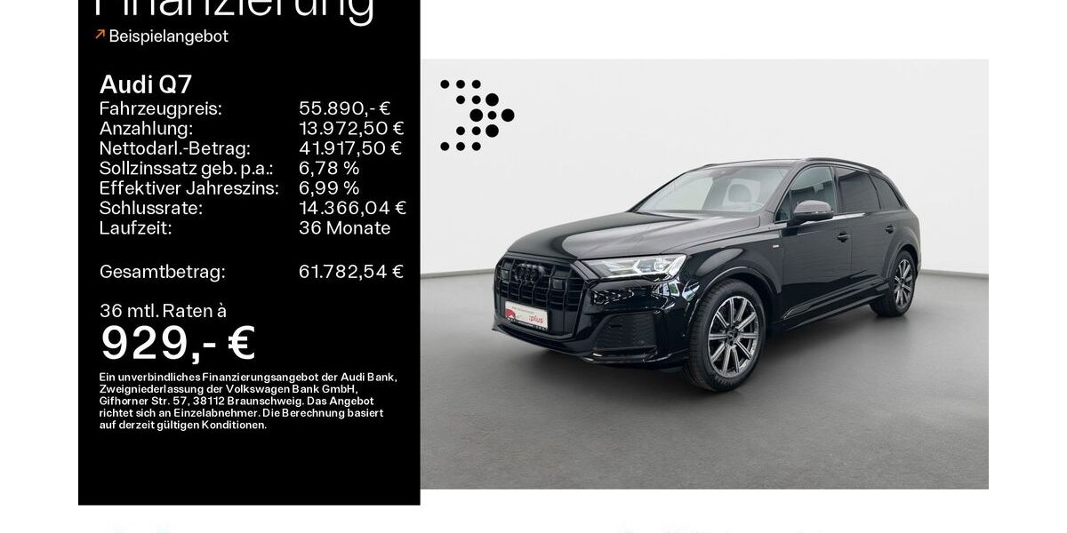 Audi Q7 100.994 km 55.890 &euro; Hofheim 65719