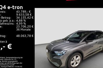 Audi Q4 e-tron 8.400 km 43.789 &euro; Offenbach am Main 63071