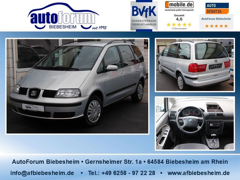 Seat Alhambra 161.500 km 4.499 € Biebesheim 64584