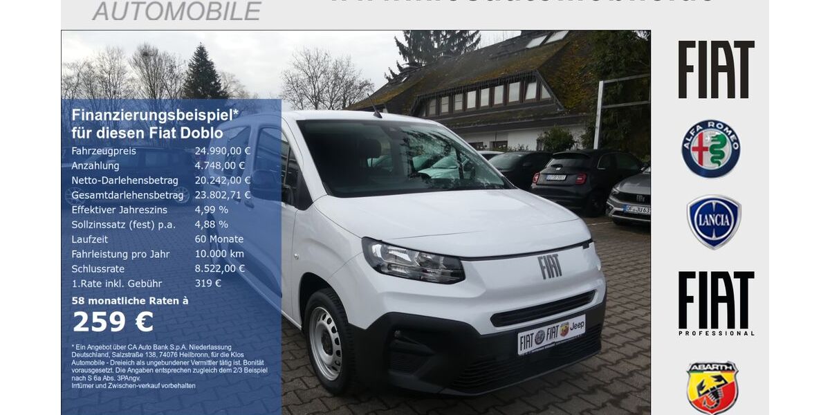 Fiat Doblo 34.522 km 22.990 &euro; Dreieich 63303