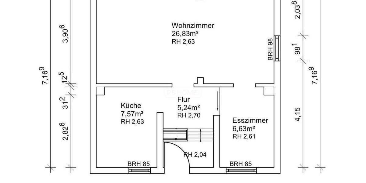 Doppelhaushälfte Roßdorf - 4 Zimmer, 86 m&sup2;, 250.000&euro; | Angebot:25733040