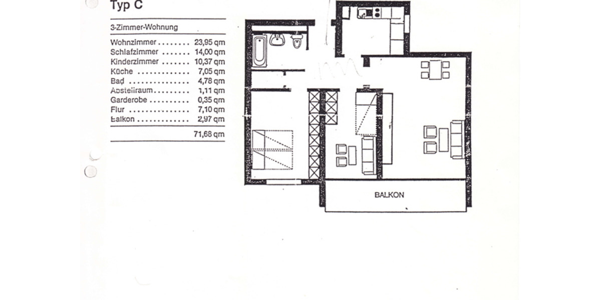 Einfamilienhaus Dietzenbach - 3 Zimmer, 72 m&sup2;, 125.000&euro; | Angebot:25370497