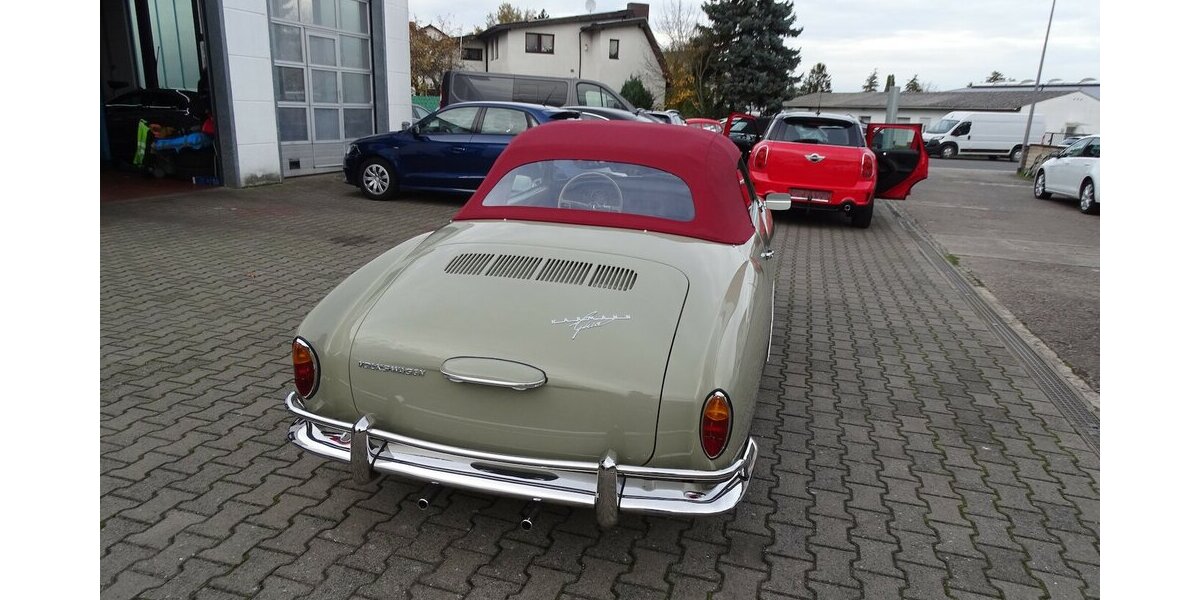 VW Karmann Ghia Cabrio vollständig restauriert 1.200 km 63.900 € Rodgau 63110