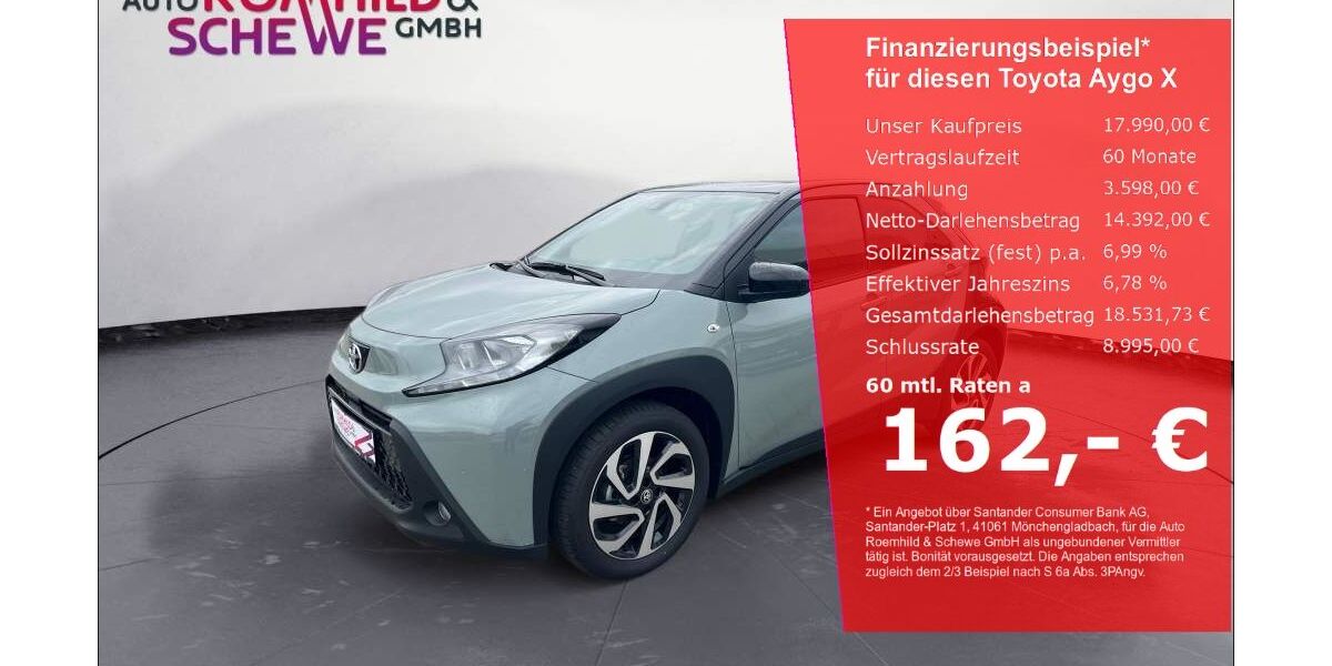 Toyota Aygo (X) 5.248 km 17.990 &euro; Dieburg 64807