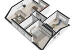 Dachgeschoßwohnung Heusenstamm - 3.5 Zimmer, 84 m&sup2;, 1.800&euro; | Angebot:26722333