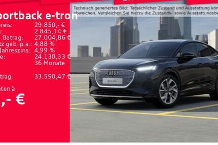 Audi Q4 e-tron 54.266 km 29.850 &euro; Frankfurt am Main 60326