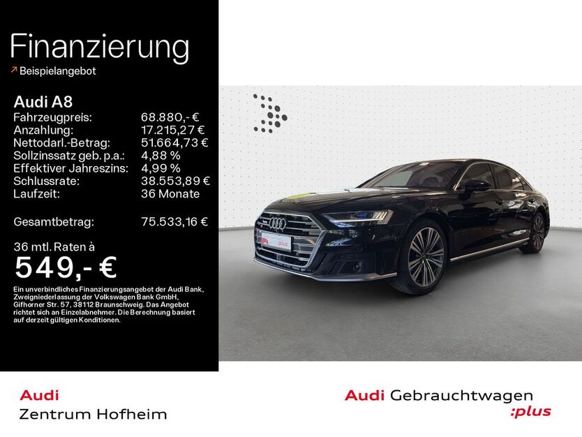 Audi A8 46.000 km 68.880 € Hofheim 65719