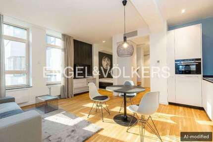 Wohnung Frankfurt am Main Innenstadt 1 - 1.5 Zimmer, 41 m&sup2;, 1.160&euro; | Angebot:25395978
