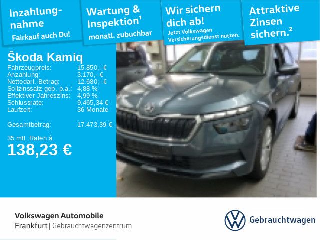 Skoda Kamiq 71.191 km 15.850 &euro; Frankfurt 60326