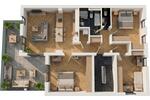 Etagenwohnung Hattersheim am Main - 4 Zimmer, 79 m&sup2;, 385.000&euro; | Angebot:26432841