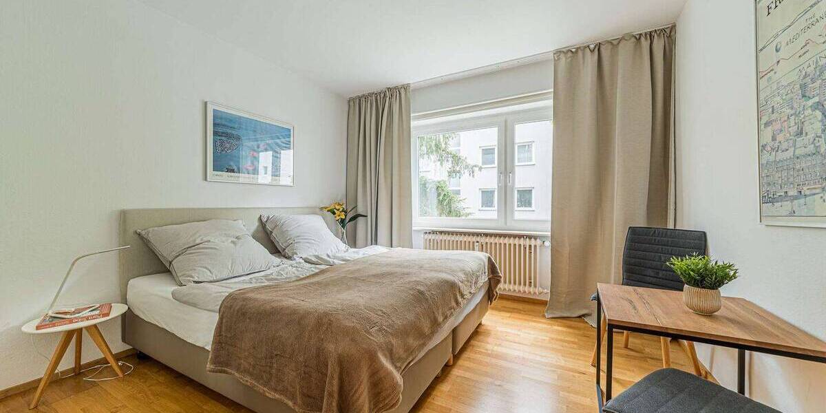 Etagenwohnung Frankfurt am Main Nordend-West - 2 Zimmer, 50 m&sup2;, 1.770&euro; | Angebot:26498926