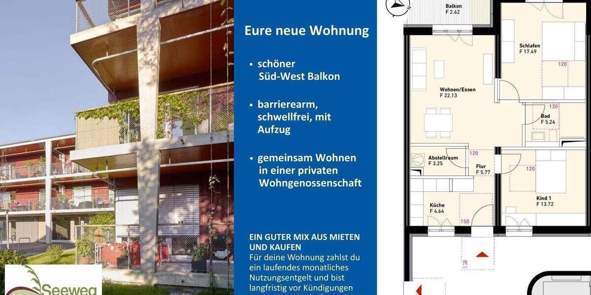 Etagenwohnung Rödermark Urberach - 4 Zimmer, 95 m&sup2;, 170.000&euro; | Angebot:24827015