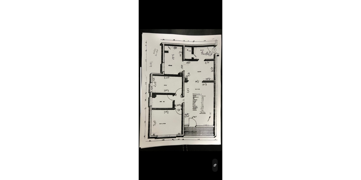 Etagenwohnung Offenbach am Main Bieber - 4.5 Zimmer, 90 m&sup2;, 250.000&euro; | Angebot:25649536