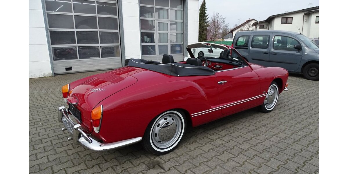 VW Karmann Ghia Cabrio vollständig restauriert 1.200 km 54.990 &euro; Rodgau 63110