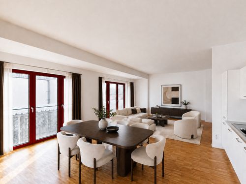 Etagenwohnung Frankfurt am Main Bockenheim - 4 Zimmer, 130 m&sup2;, 2.480&euro; | Angebot:26096581