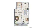 Etagenwohnung Obertshausen / Hausen Hausen - 3 Zimmer, 82 m&sup2;, 270.000&euro; | Angebot:26875765
