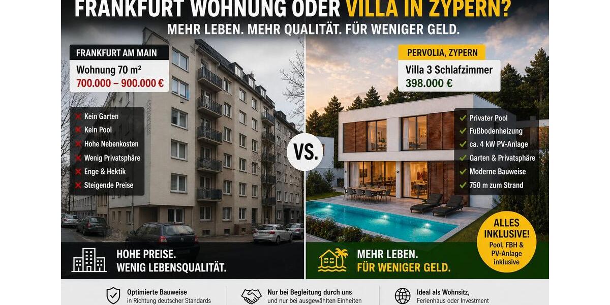 Einfamilienhaus Frankfurt am Main Innenstadt 2 - 4 Zimmer, 130 m&sup2;, 398.000&euro; | Angebot:26425264
